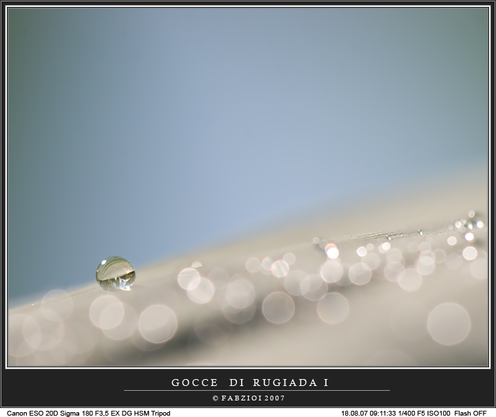 Primo scatto della serie: Atmo...sfere di vita!