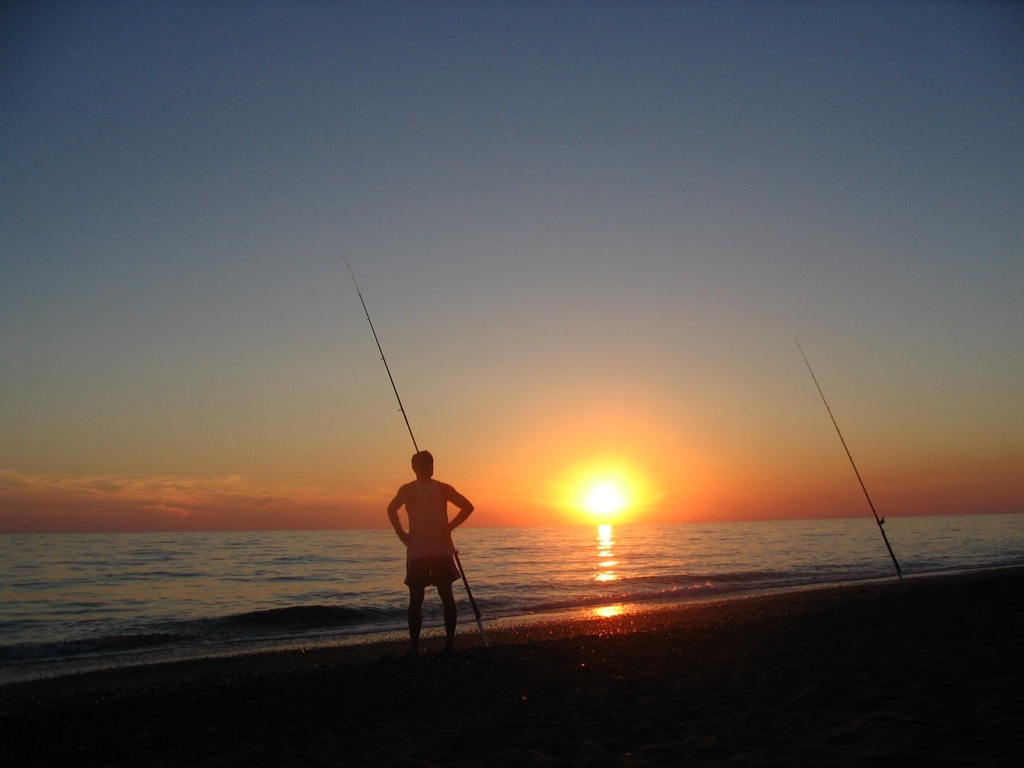 In attesa della prima orata!!!