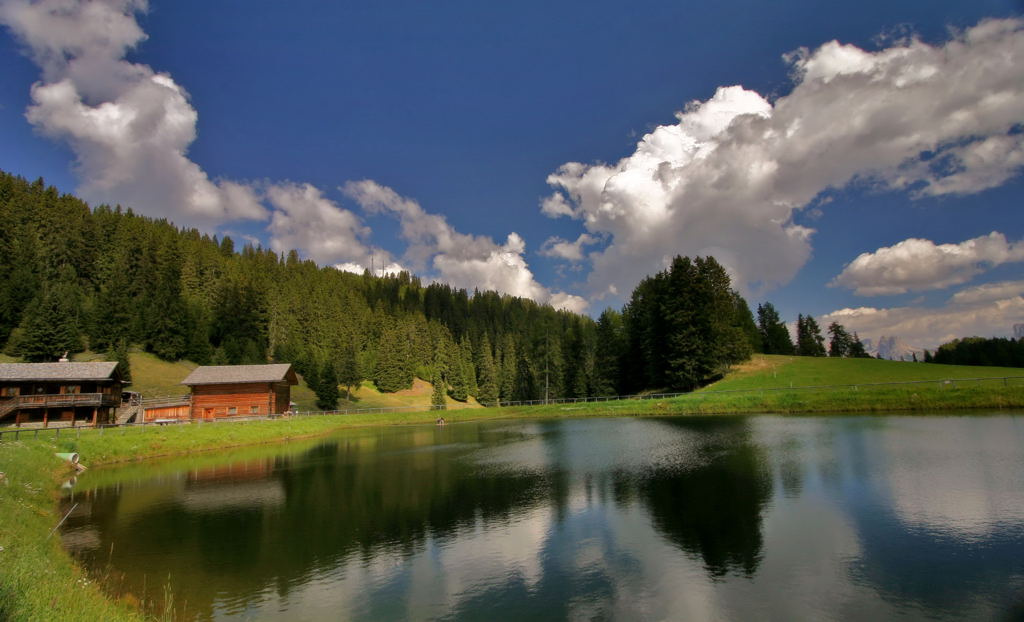 laghetto artificiale