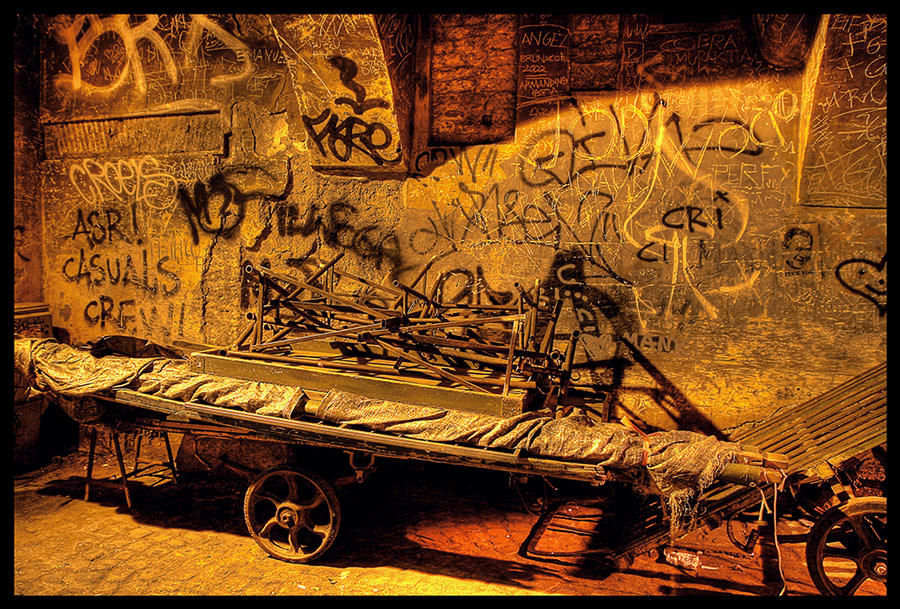 Pushcart of Eli the Barrowboy.