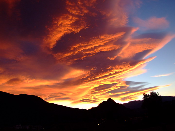 Tramonto in Valsugana