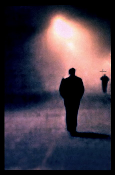 Walking towards the exorcist