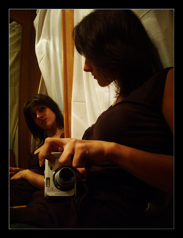 Lara in the mirror 3