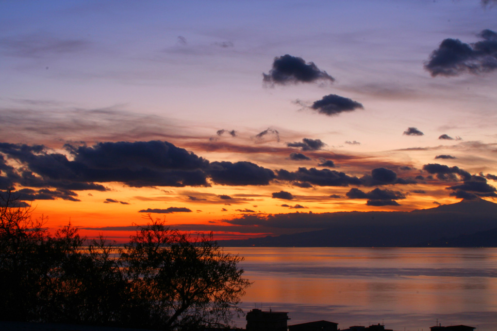 brutium to sicily sunset