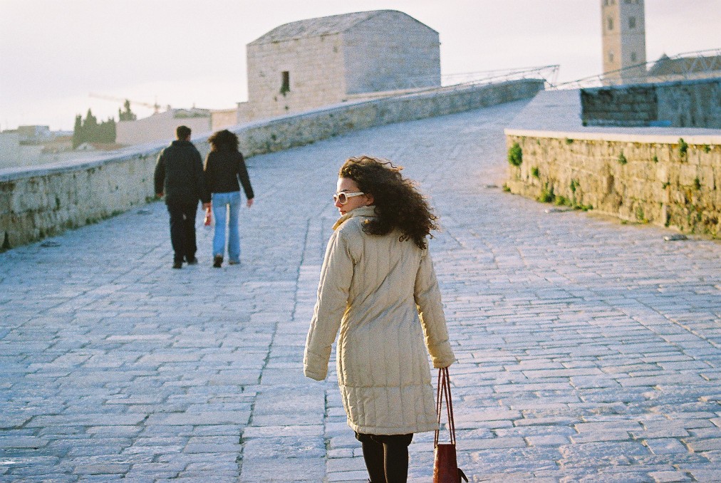 delicatezza di una donna e dell'autunno