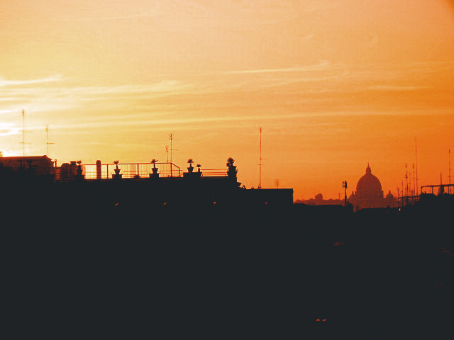 Tramonto romano