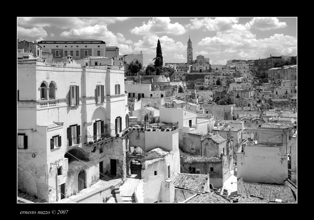 matera, cartolina retr�2