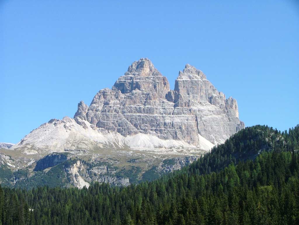 tre cime dal lago di misurina