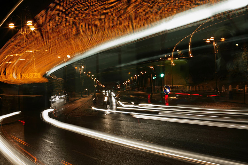 Direzione arco di travertino velocit� warp