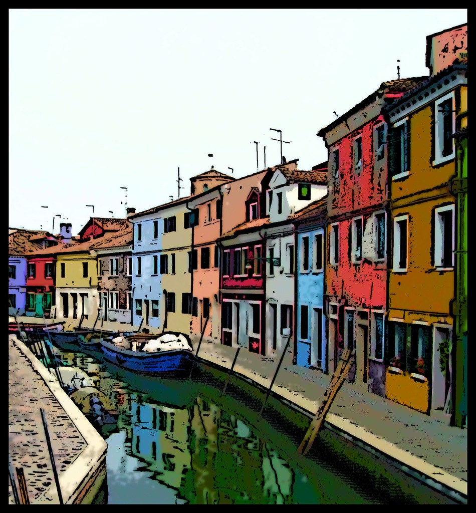 Burano Cartoon