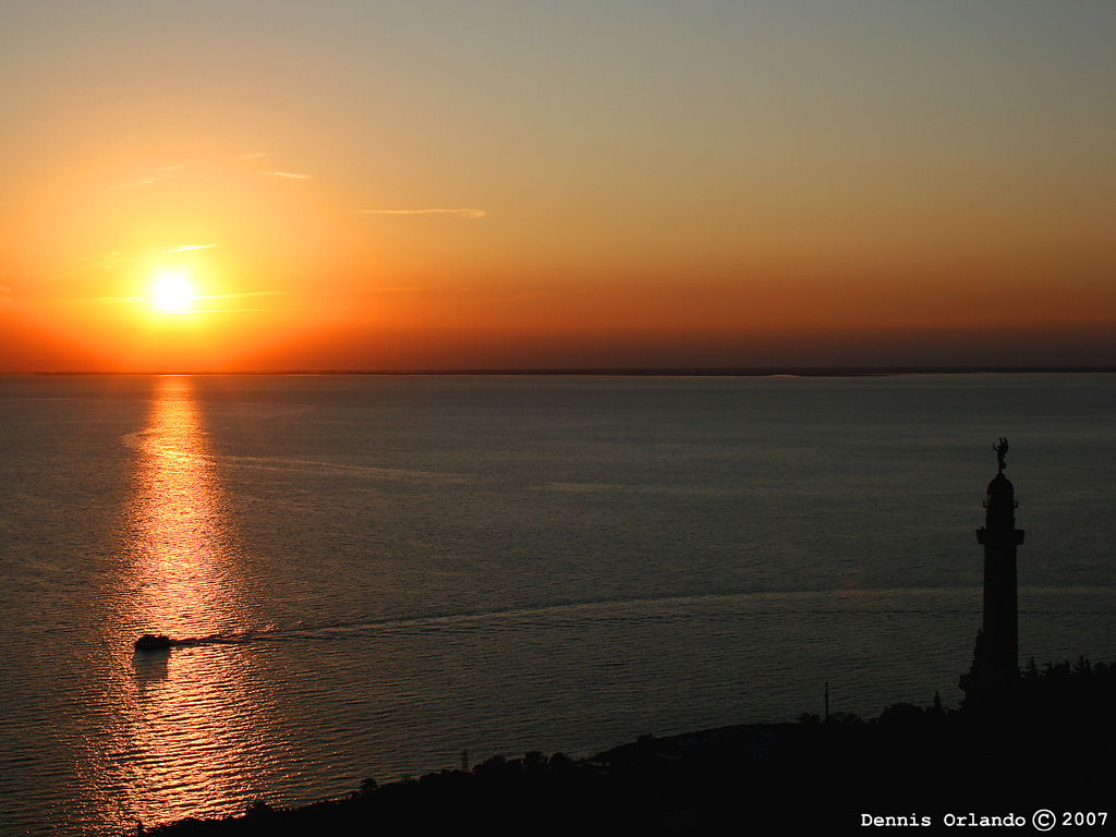 Tramonto a Trieste