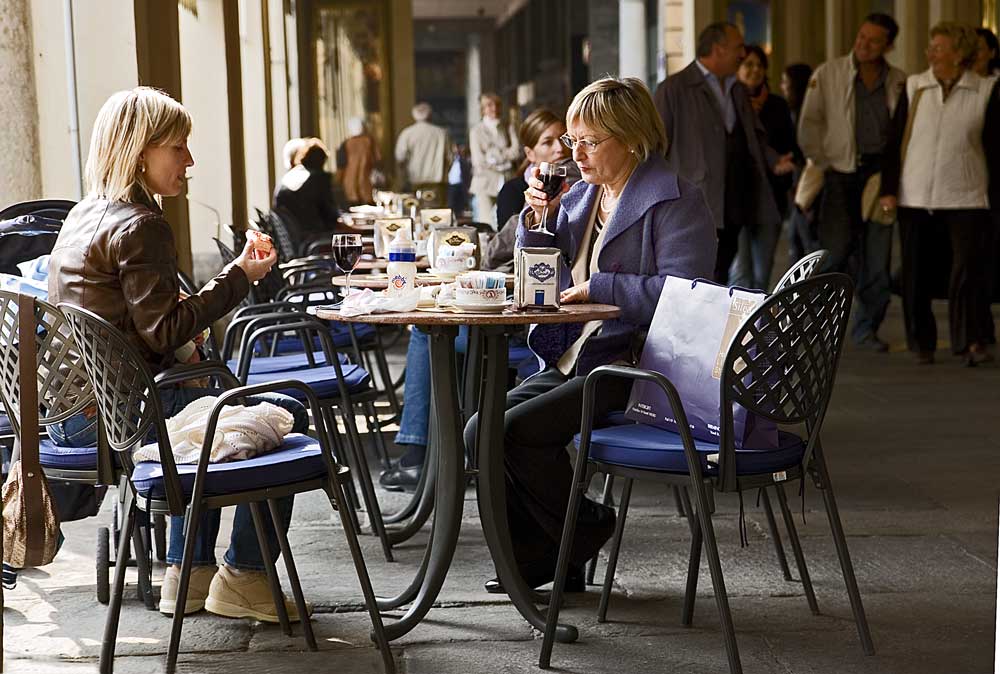 immagini di citta' pausa pranzo