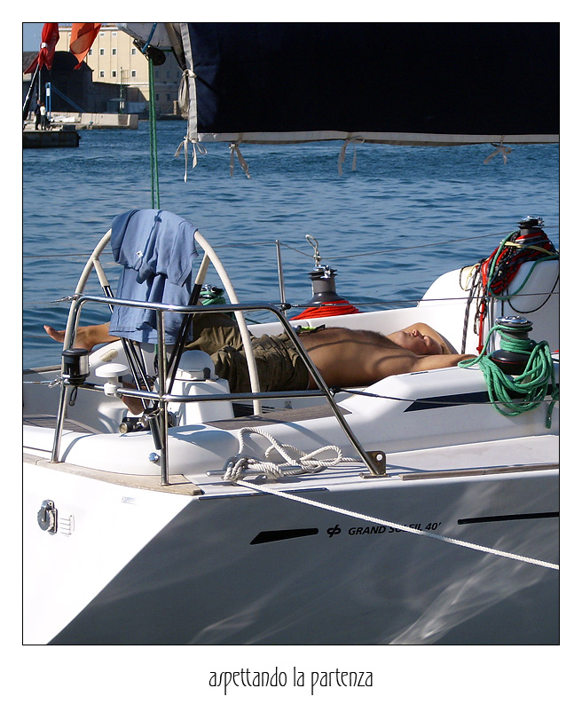 Aspettando la partenza