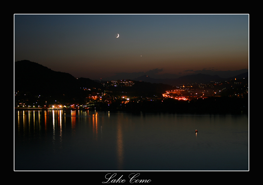 Il fascino del lago...