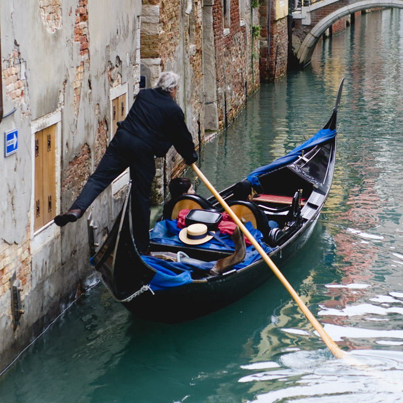 Gondoliere in difficolt�