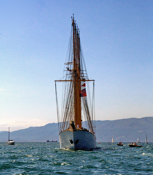 Nave Creoula in navigazione