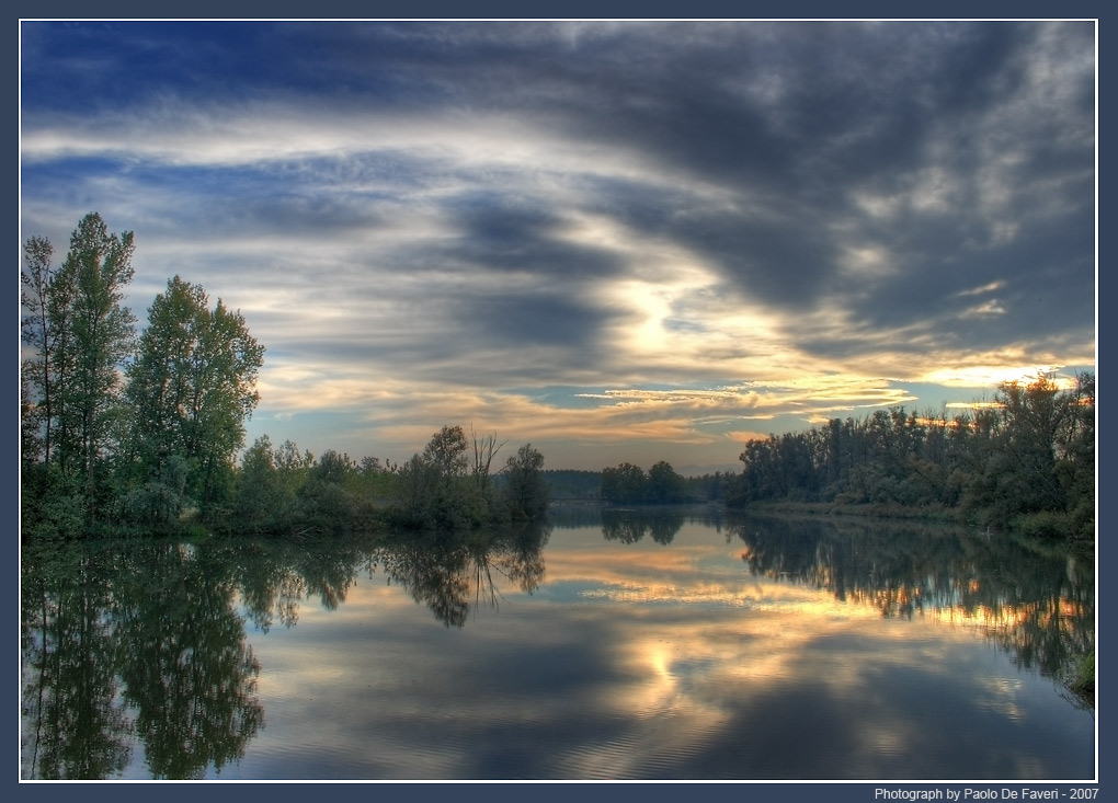 Il Po nei pressi di Carignano, Torino. #4