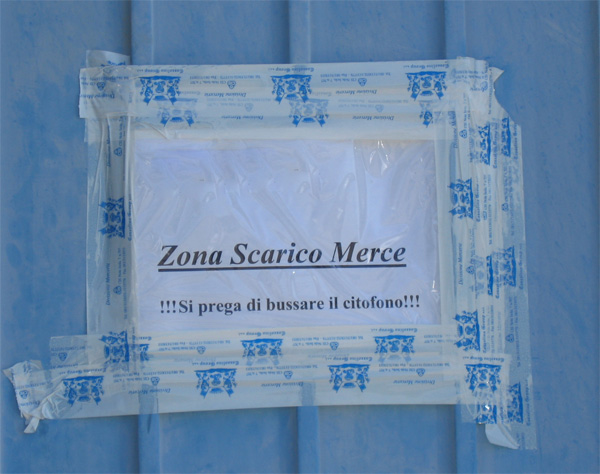 Scarico merce