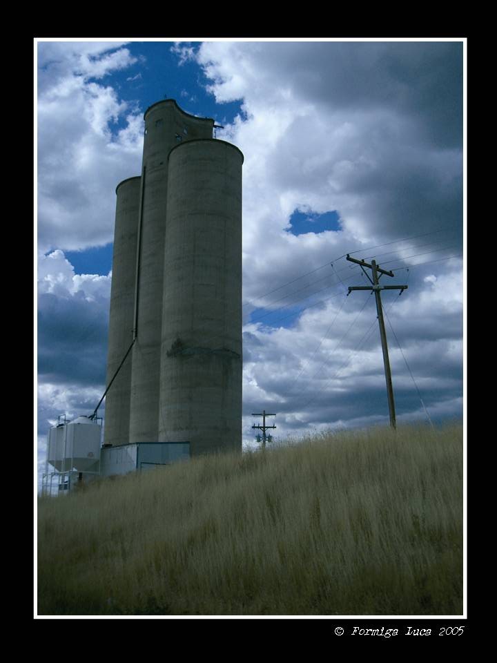 Silos a Dove Creek, Colorado