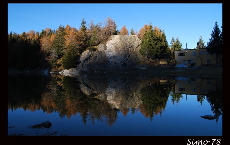 laghetto di montagna