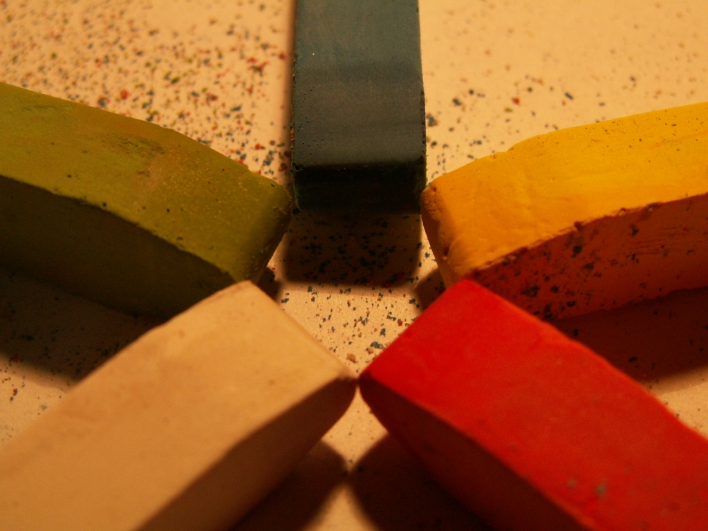 The Five Coloured Chalks