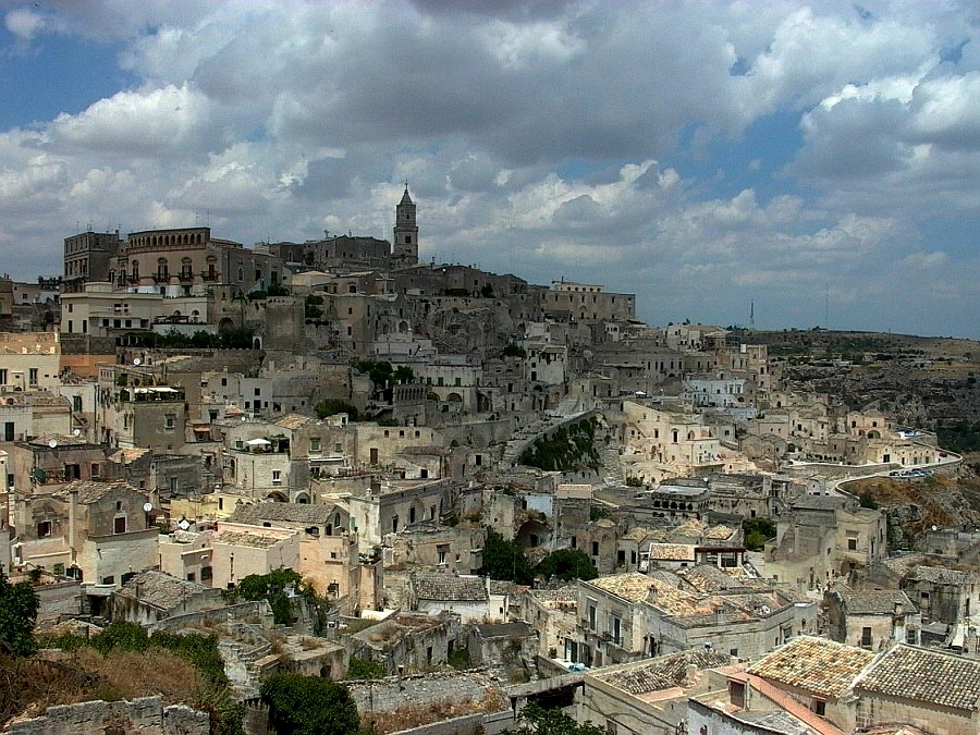 Matera nuvolosa
