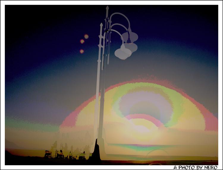 Tramonto trasfigurato