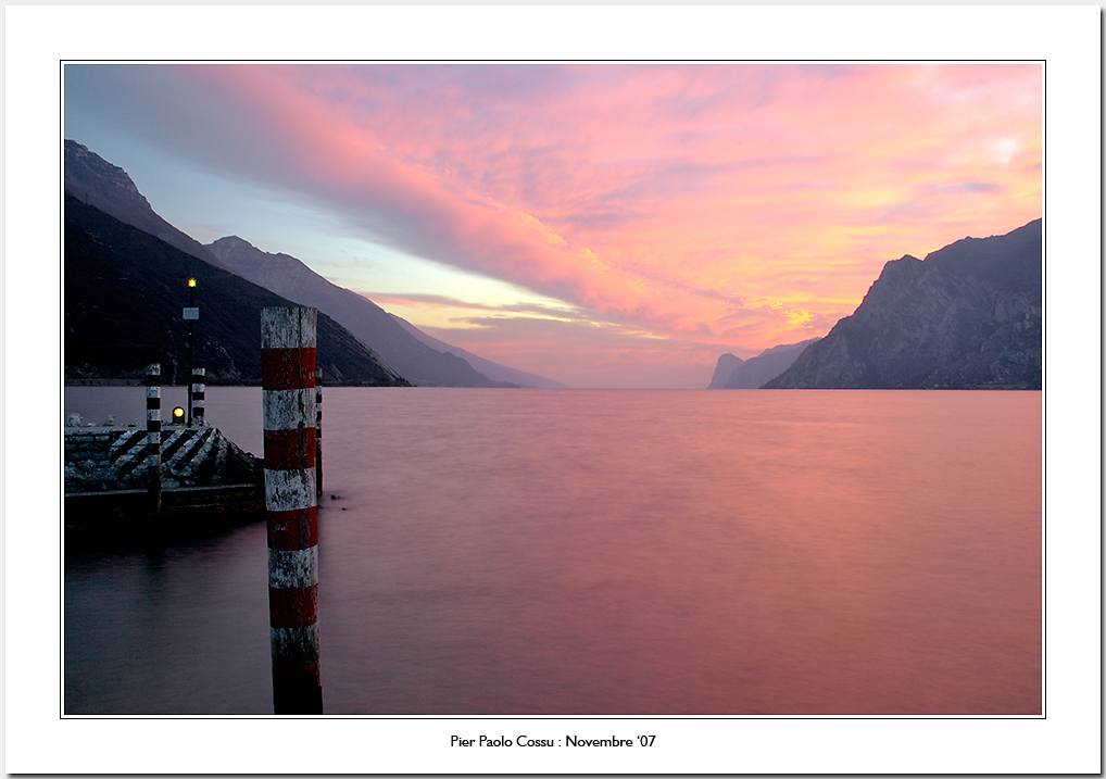 Lago di Garda (Tramonto da Torbole #1)