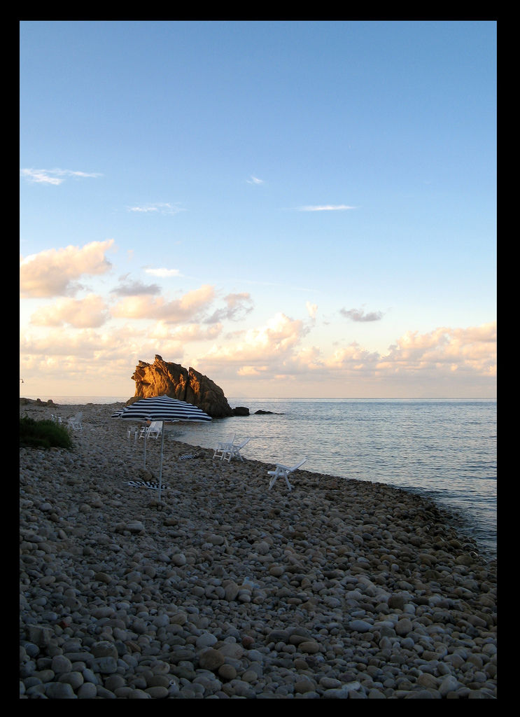 La costa di Castel di Tusa (ME)