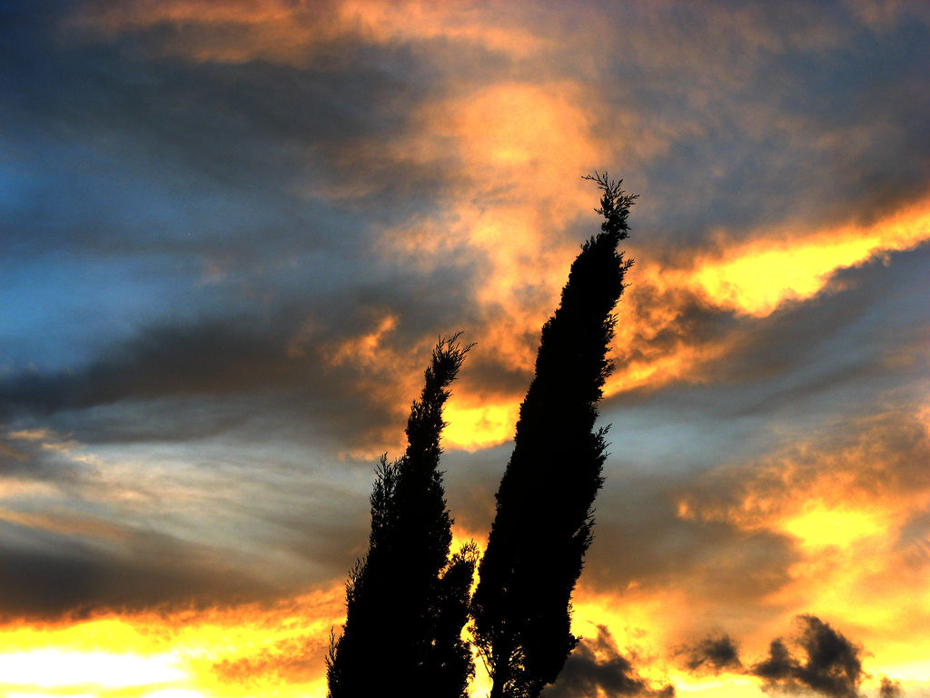 Tramonto a Castel di Tusa (ME)