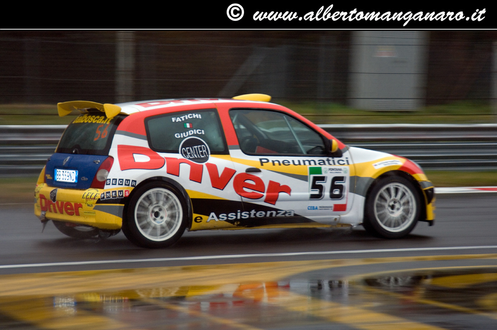 Monza Rally Show Prove sotto la pioggia 1