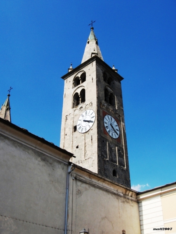 Campanile del duomo della citt� di Aosta