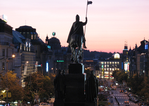 Piazza San Venceslao, PRAHA