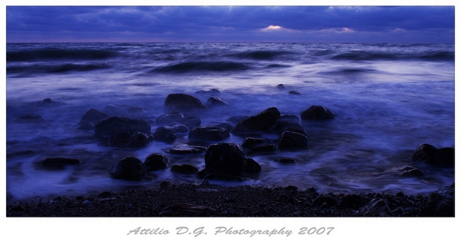 Civitavecchia zona Marangone il mare e le rocce.. Parte 2