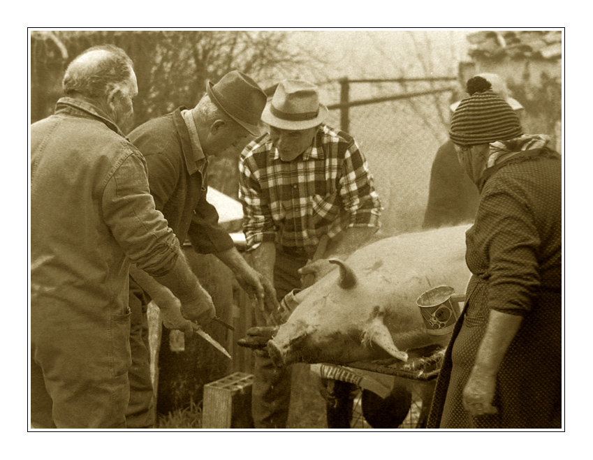 La vita era dura ... per tutti!