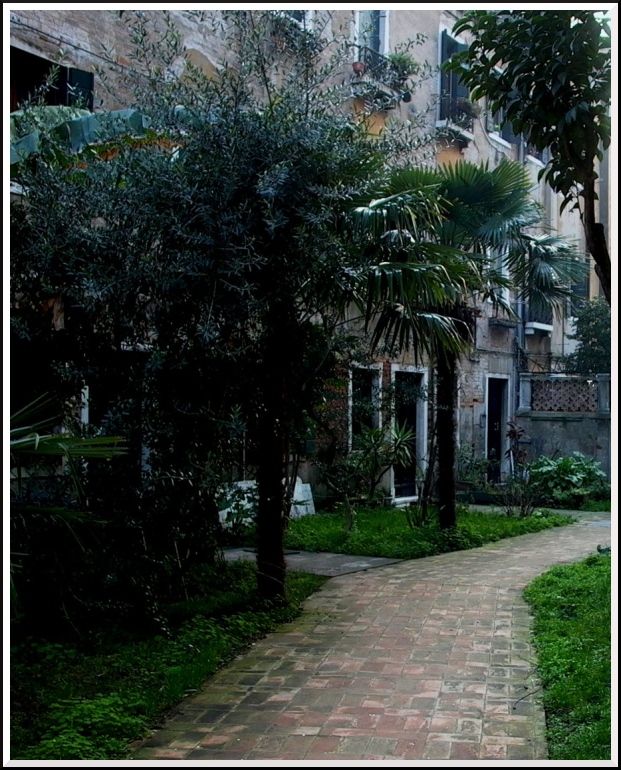 Giardino condominiale alla Giudecca