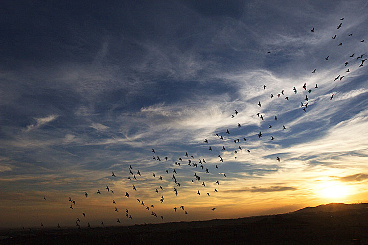cielo sulle colline torinesi