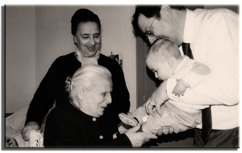 L'emozione della bisnonna