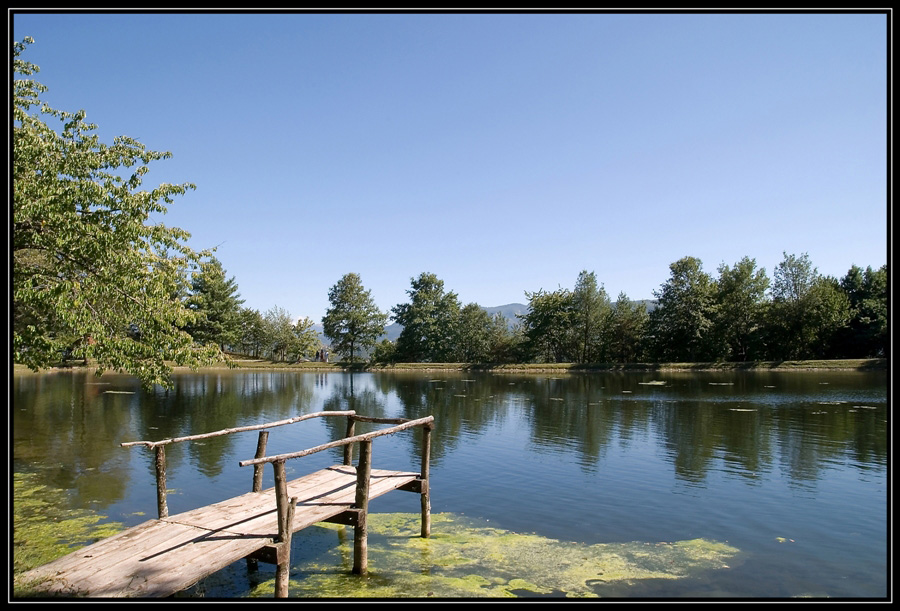 passeggiata sul lago