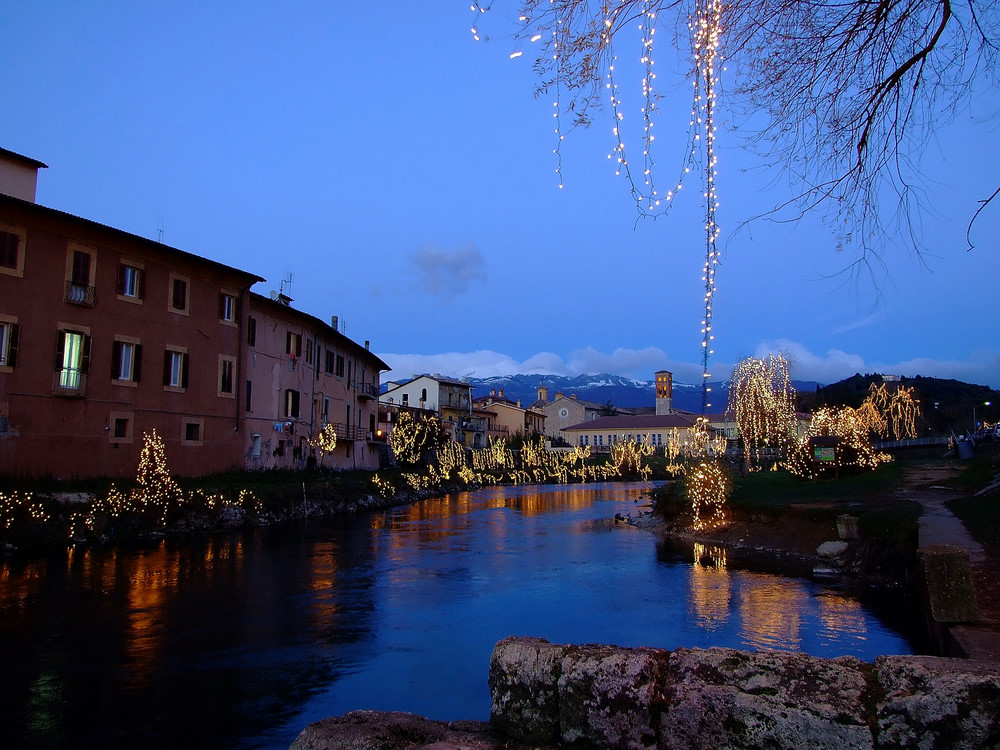 Natale sul fiume Velino