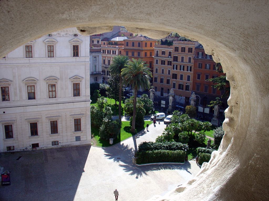 Dalla finestra del bagno