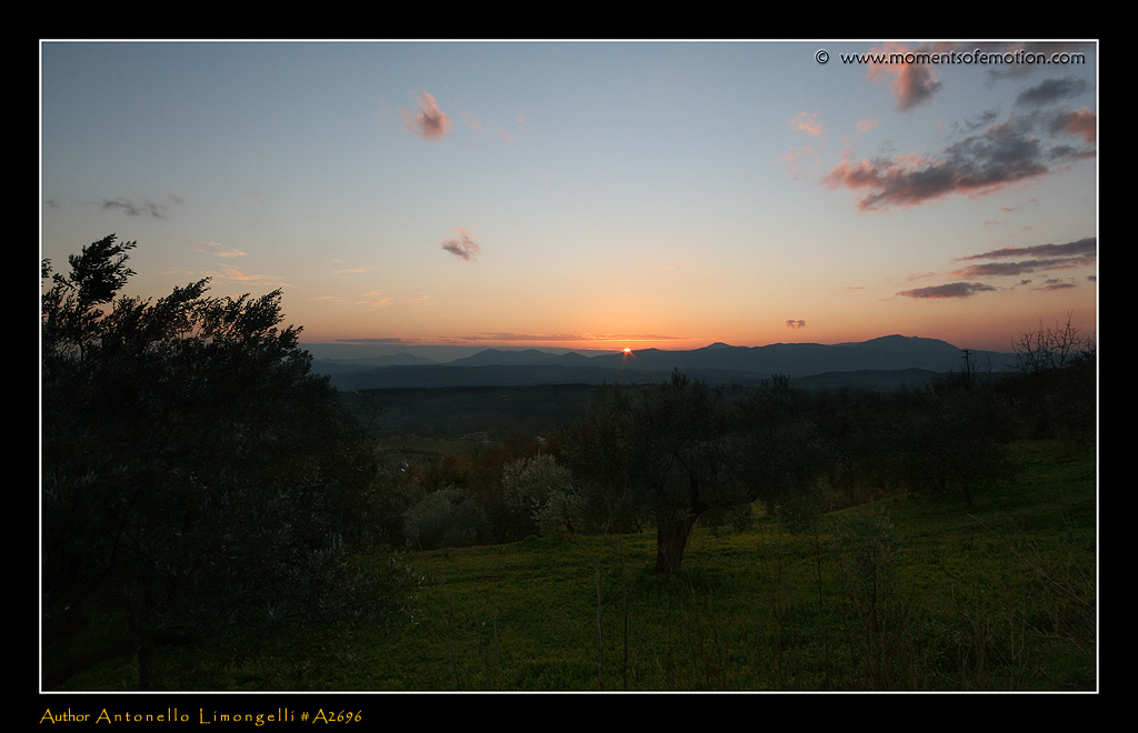 L'ultima scena prima della sera.....