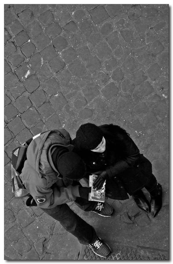 Per di qui...da qua s�...