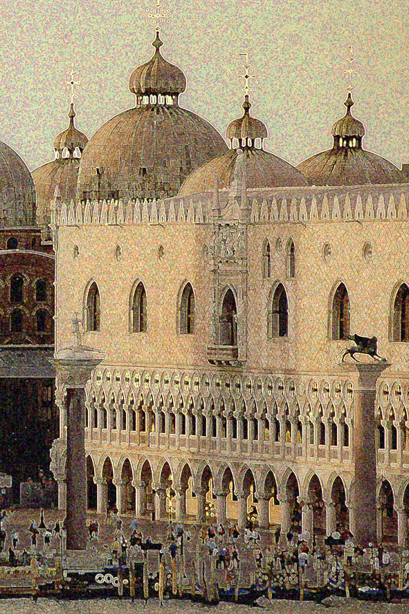 Tramonto sul Palazzo Ducale