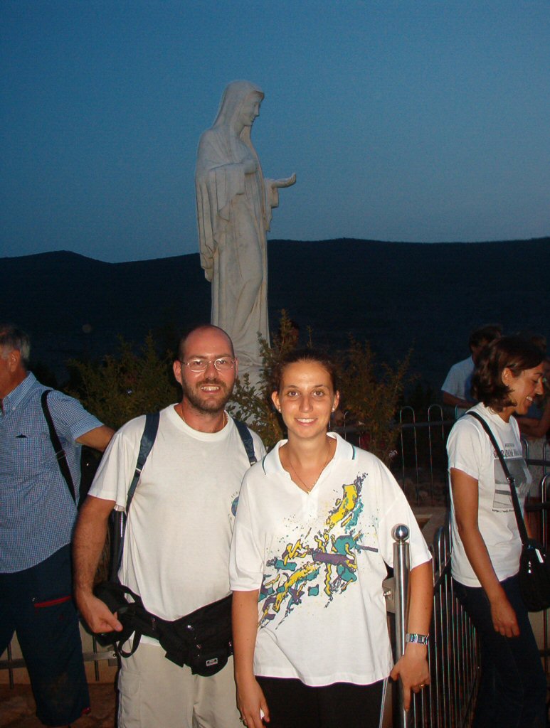 io e Dani sul Podbrdo