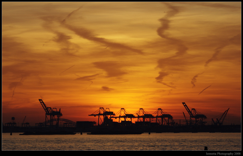 Tramonto a Staten Island (New York)