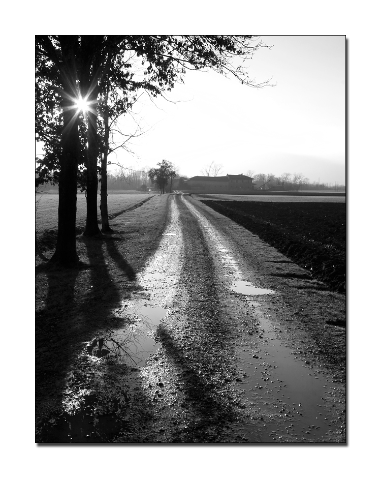 Sfilando tra i campi