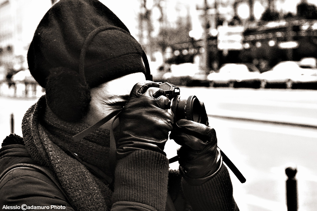 Fotografa retr� a Parigi