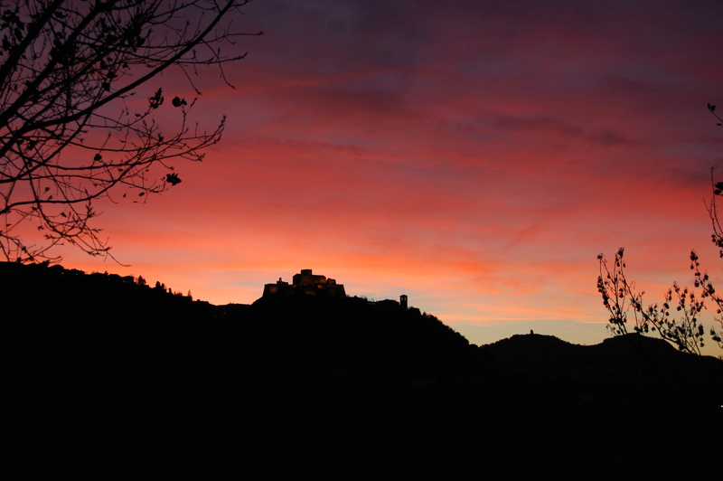 tramonto da casa mia...