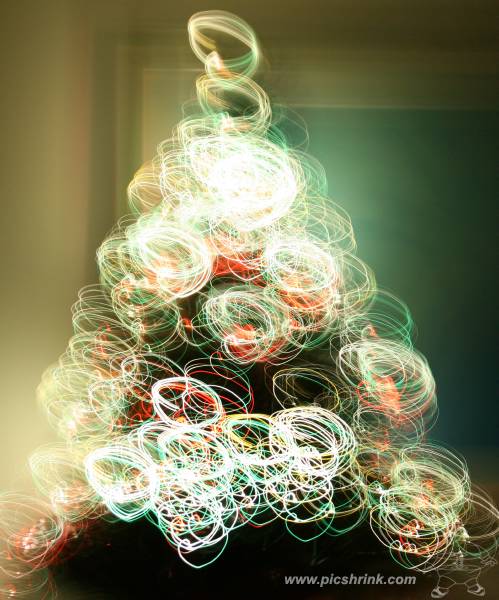 natale in fibre ottiche